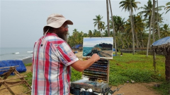 Painting-Fishermen-India